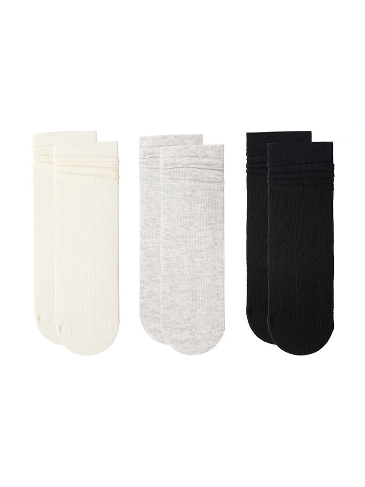 Relaxed Ballet Stack Crew Socks