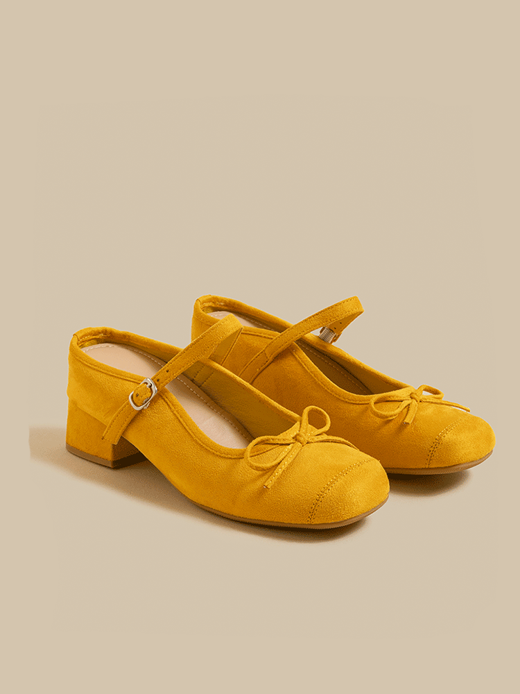 Lift Closed-Toe Bow Mules