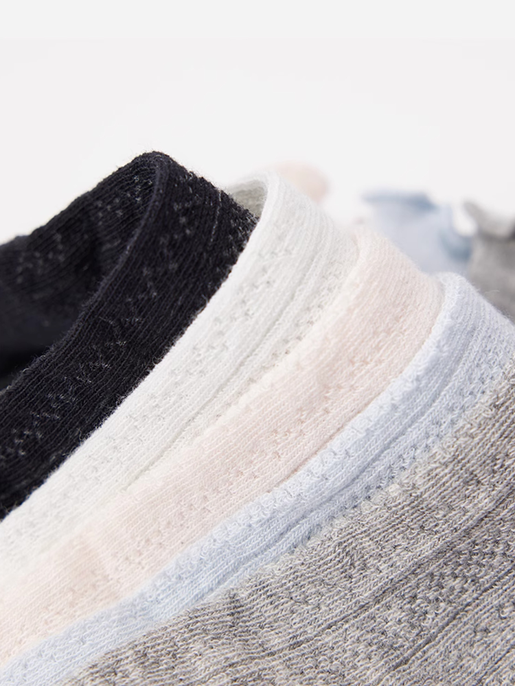 Ballet Mesh Breathable Crew Socks Summer Style