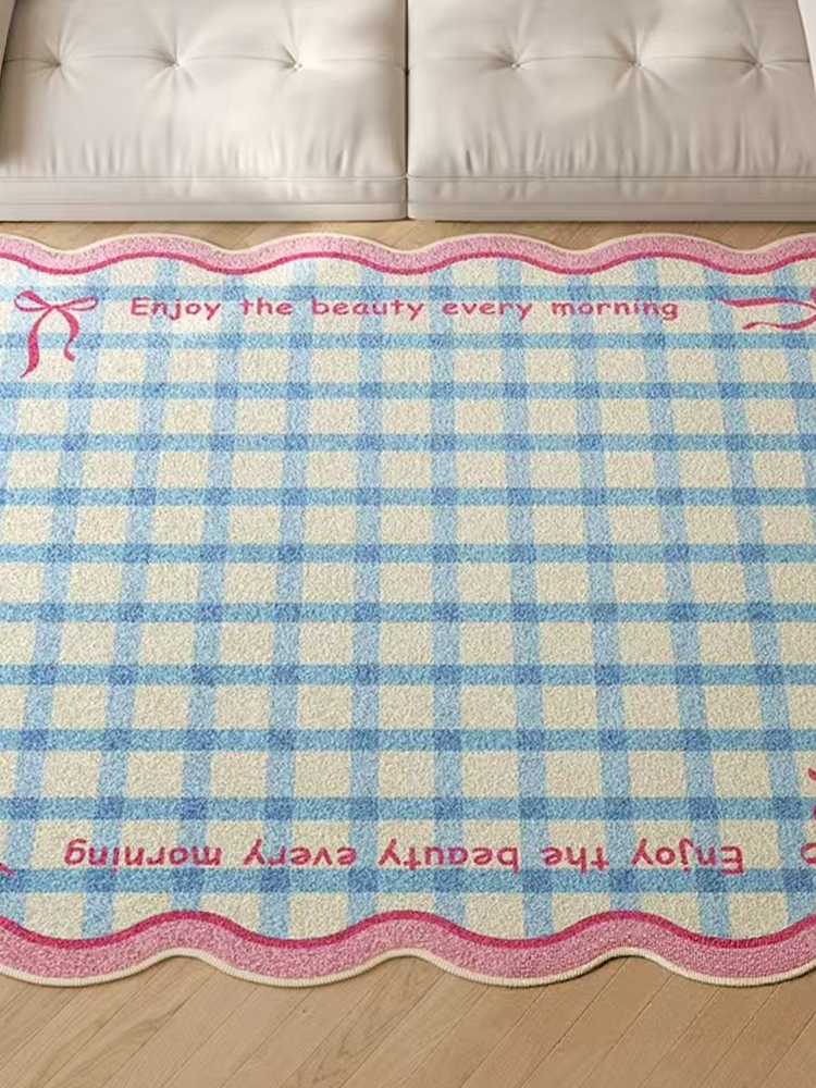 Cartoon Bow Large Soft Decorative Rug