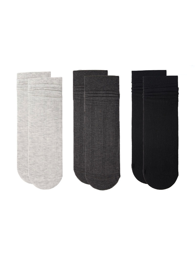 Relaxed Ballet Stack Crew Socks