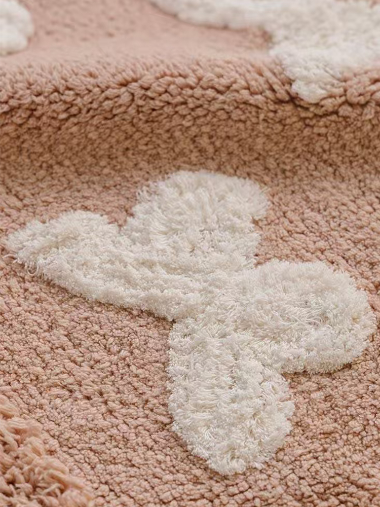 Thick Water Absorbent Anti Slip Shag Rug for Bedroom Bathroom