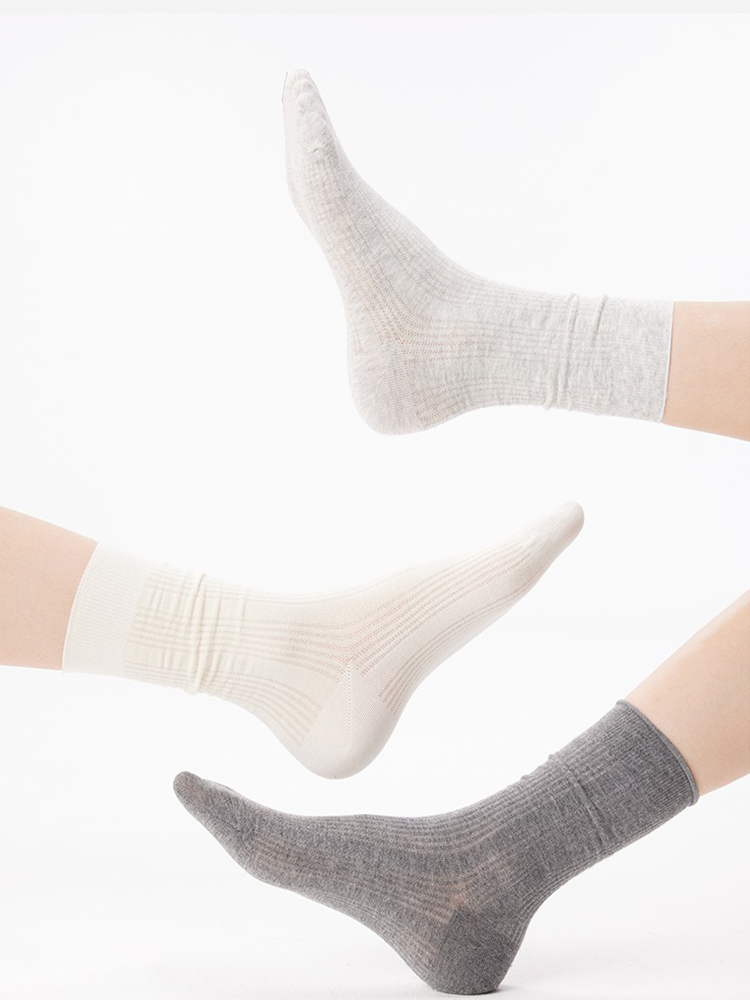 Relaxed Ballet Stack Crew Socks