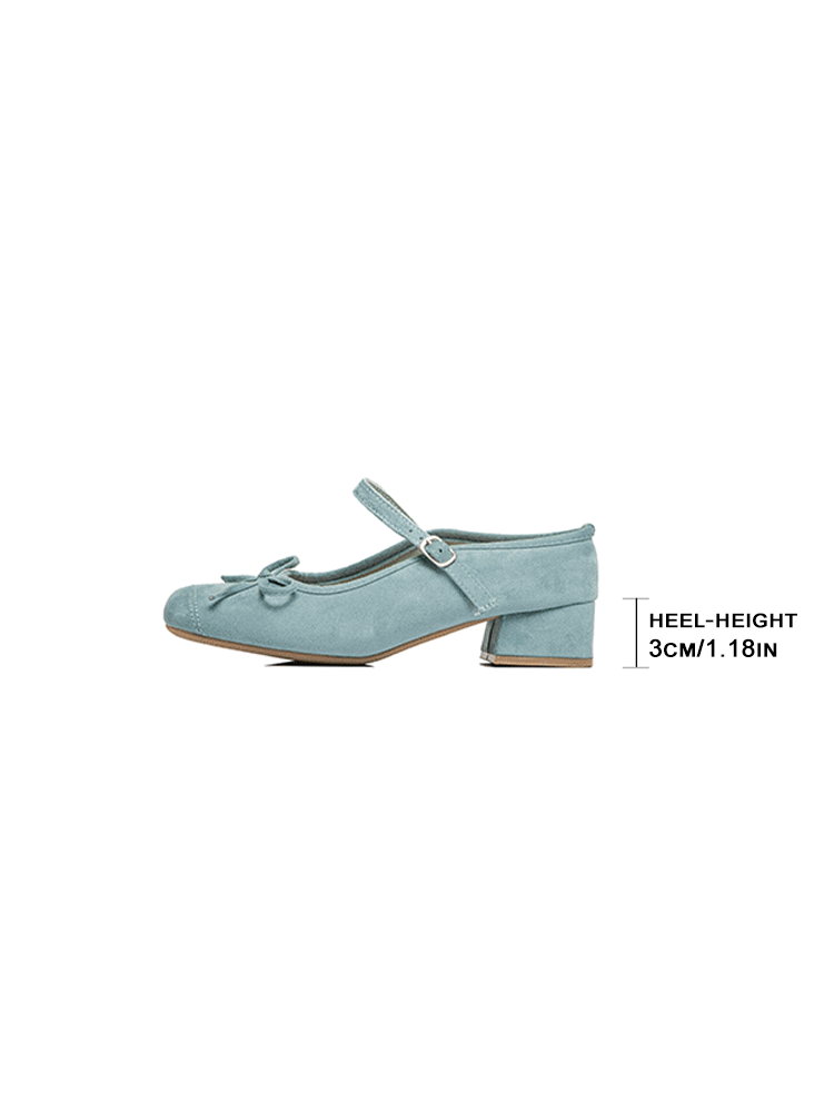 Lift Closed-Toe Bow Mules