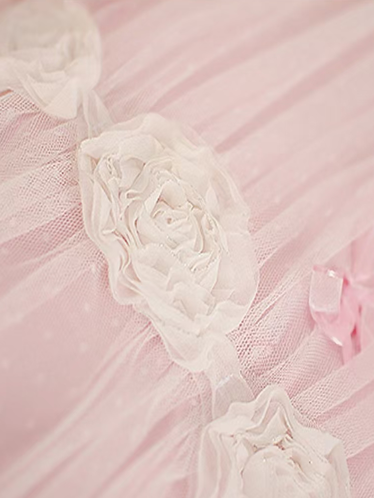 Ruffle Lumbar Pillow Double Size Decorative Cushion