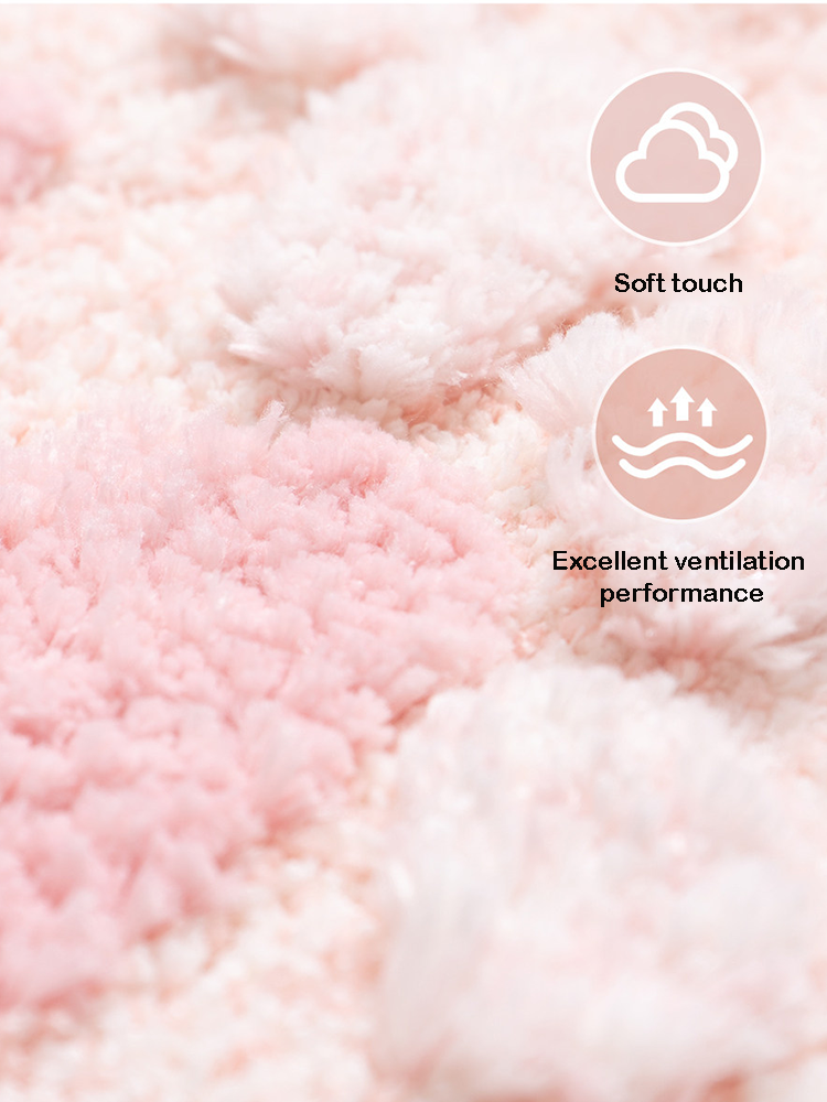 Machine Washable Round Rug for Bedroom Kids Room