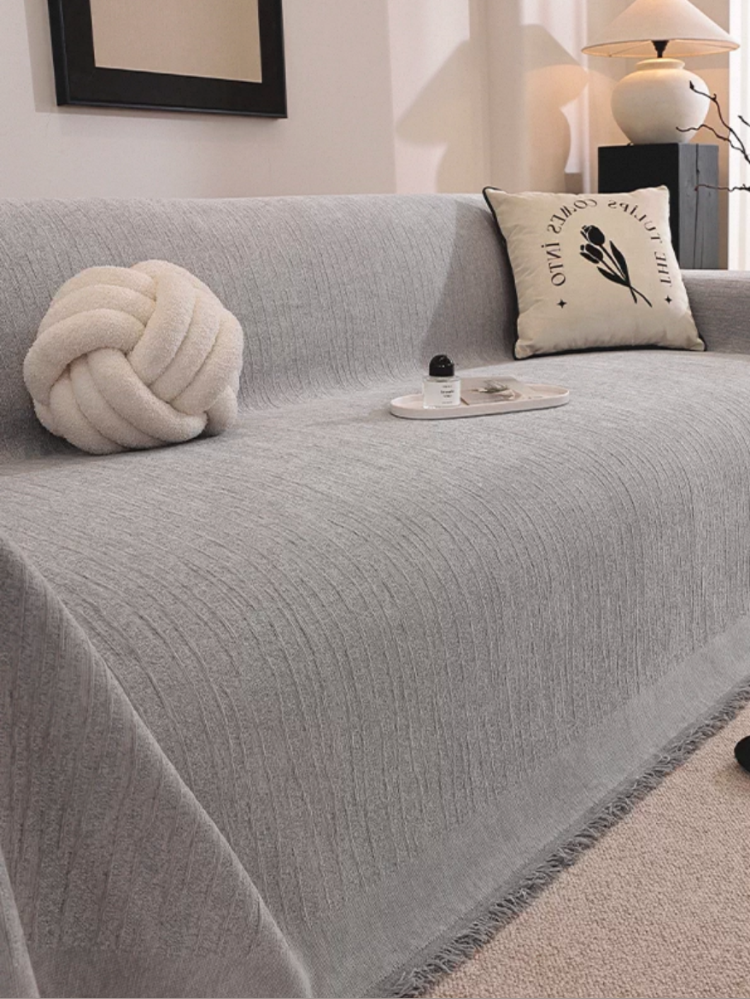Waterproof Plush Sofa Cover Anti Scratch Pet Protection