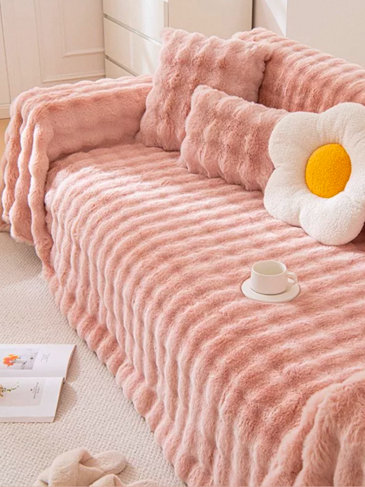 Fall Winter Thickened Anti Cat Scratch Non Shedding Sofa Cover