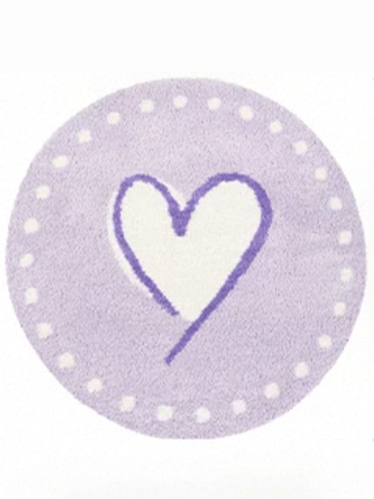 Machine Washable Round Rug for Bedroom Kids Room