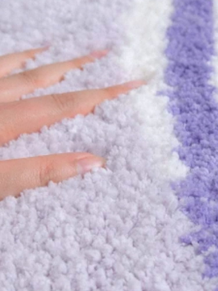 Machine Washable Round Rug for Bedroom Kids Room