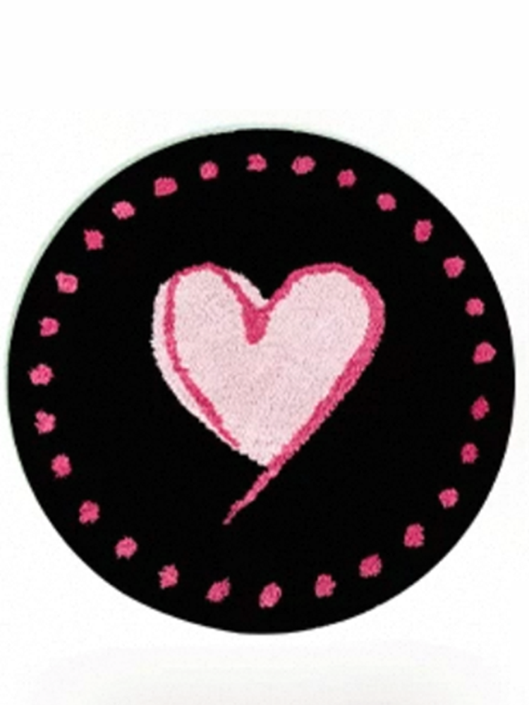 Machine Washable Round Rug for Bedroom Kids Room