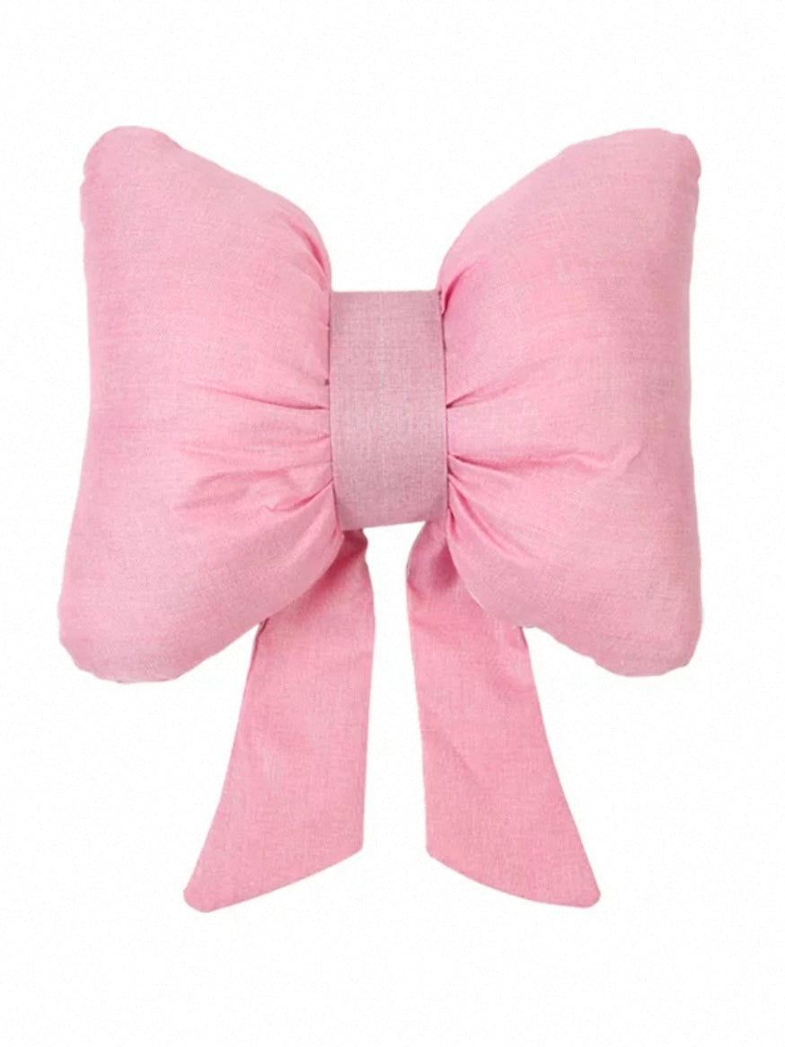 Bow Pillow Decorative Cushion for Car Sofa Bedroom