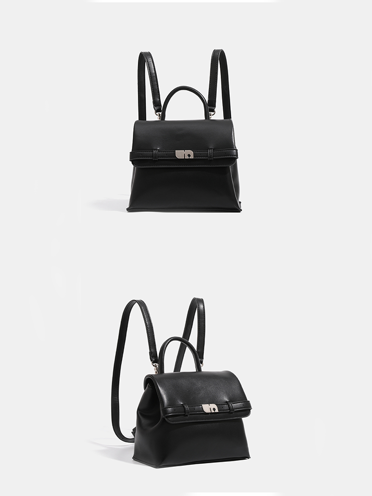 Small Leather Backpack