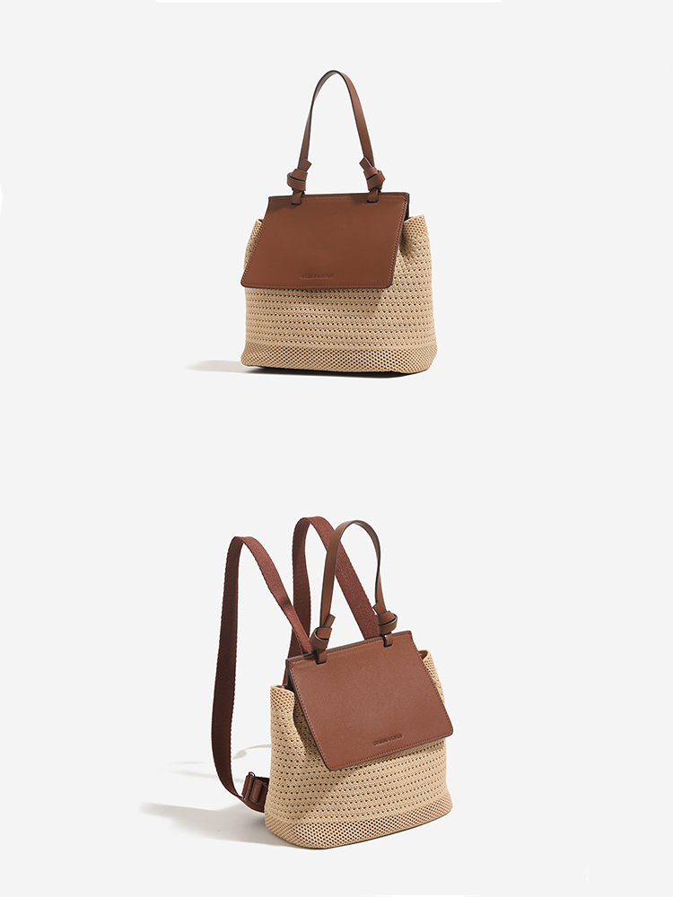 Vintage Woven Backpack