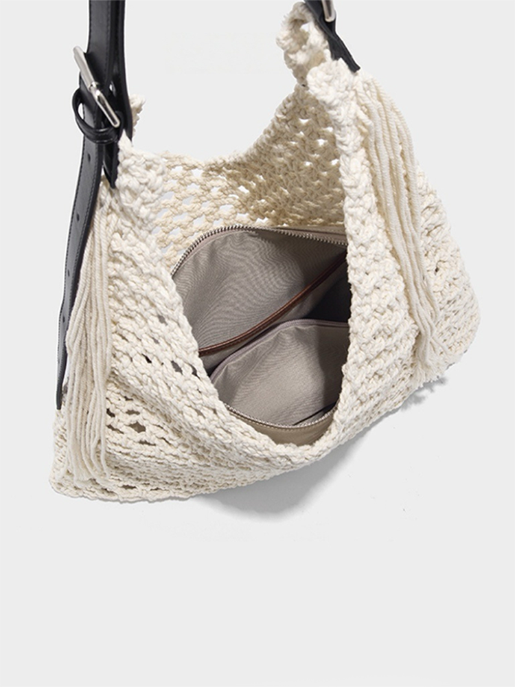Hollow Tote Beach Shoulder Bag