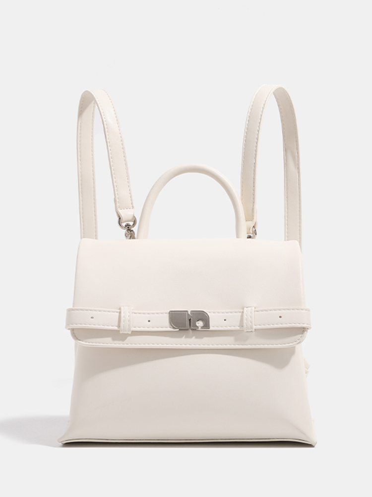 Small Leather Backpack