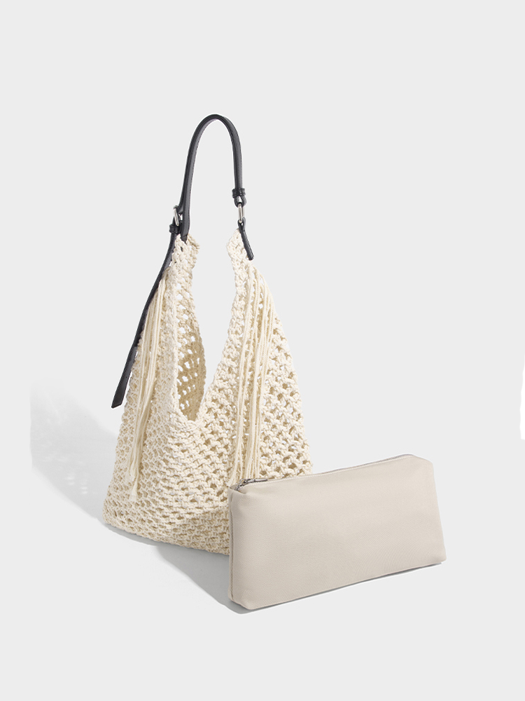 Hollow Tote Beach Shoulder Bag
