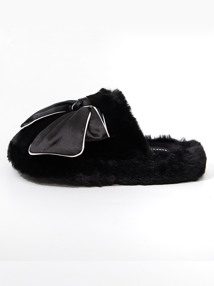 Thick Sole Fuzzy House Slippers Fall Winter Indoor