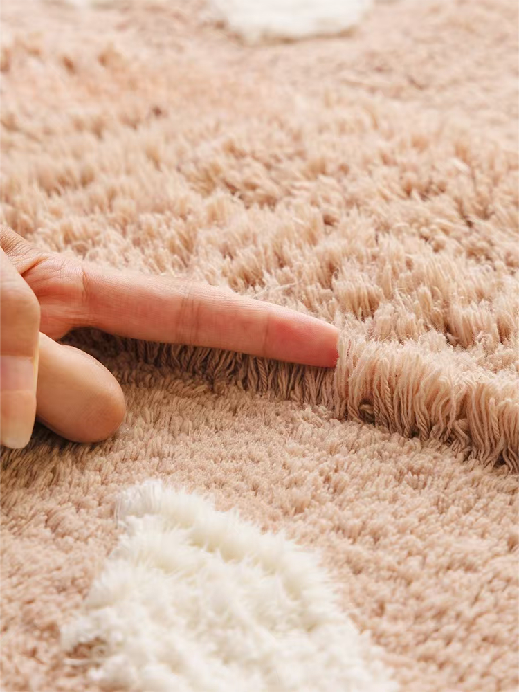 Thick Water Absorbent Anti Slip Shag Rug for Bedroom Bathroom