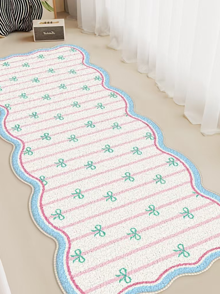 Cartoon Bow Large Soft Decorative Rug