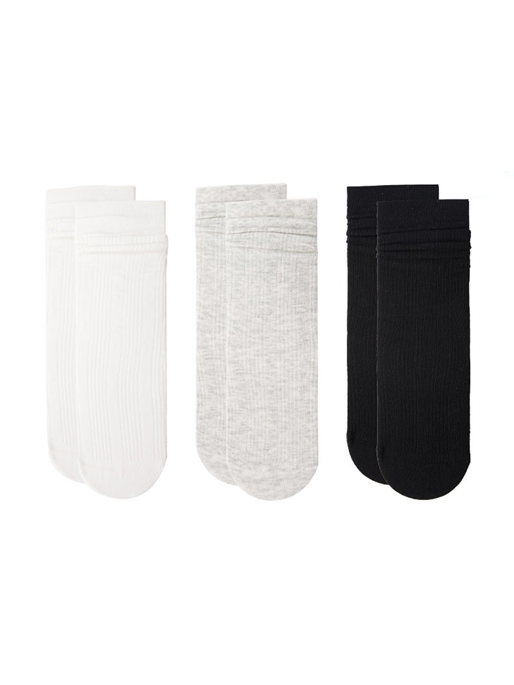 Relaxed Ballet Stack Crew Socks