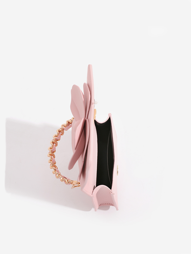 Mini Floral Chain Crossbody Bag