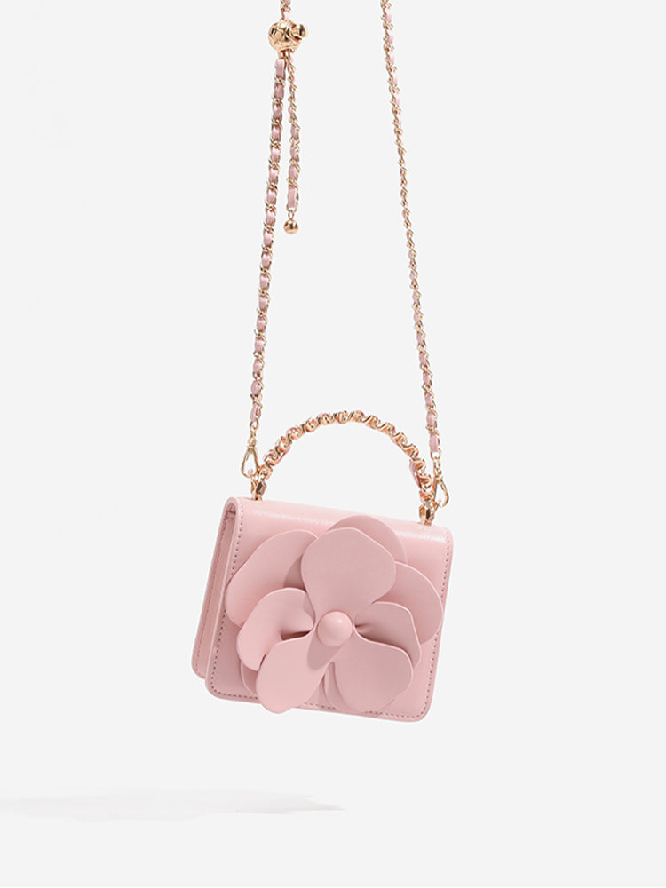 Mini Floral Chain Crossbody Bag