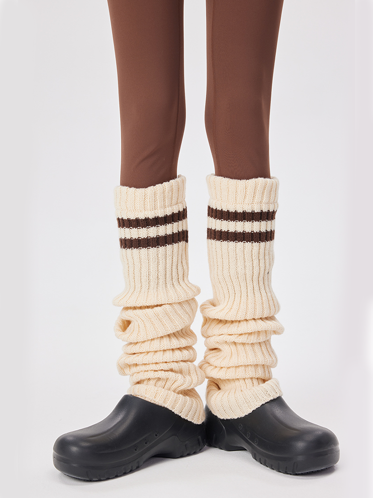 Knit Yogga Leg Warmer Socks Multicolor - Yangma