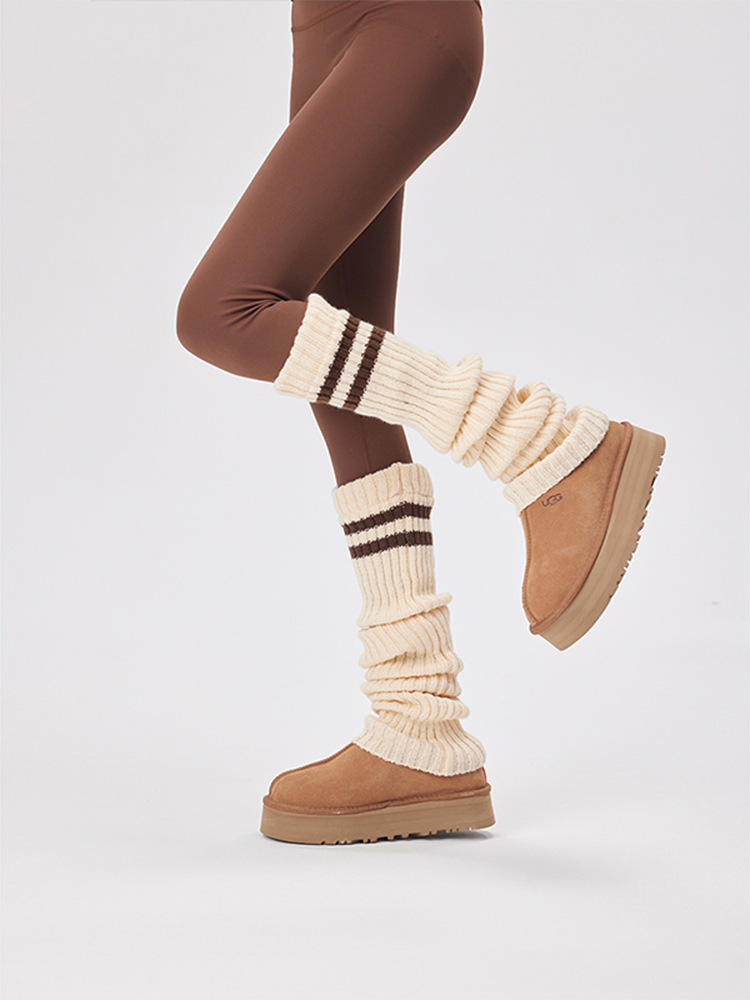 Knit Yogga Leg Warmer Socks Multicolor - Yangma