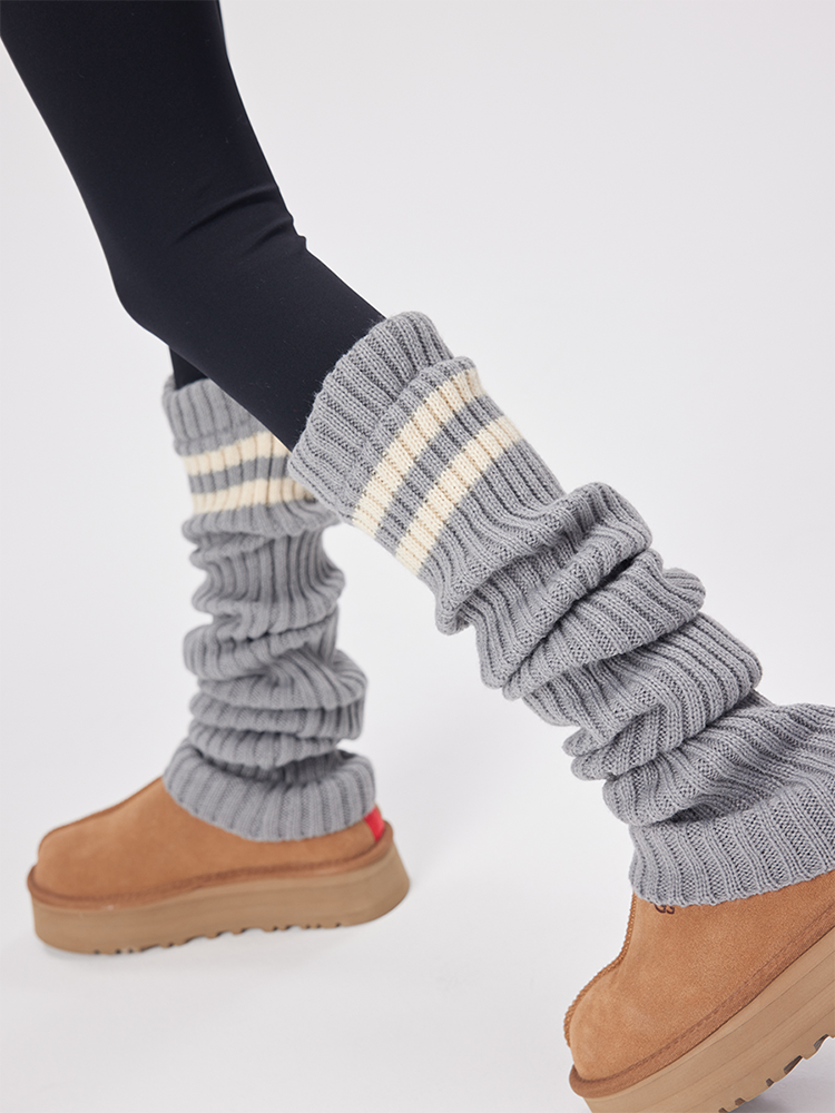 Knit Yogga Leg Warmer Socks Multicolor - Yangma