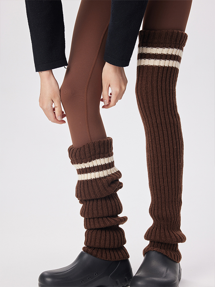 Knit Yogga Leg Warmer Socks Multicolor - Yangma
