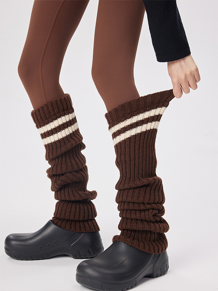 Knit Yogga Leg Warmer Socks Multicolor - Yangma