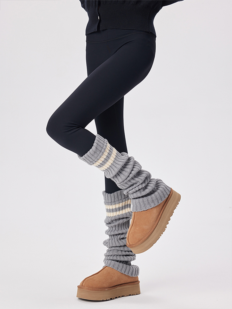Knit Yogga Leg Warmer Socks Multicolor - Yangma