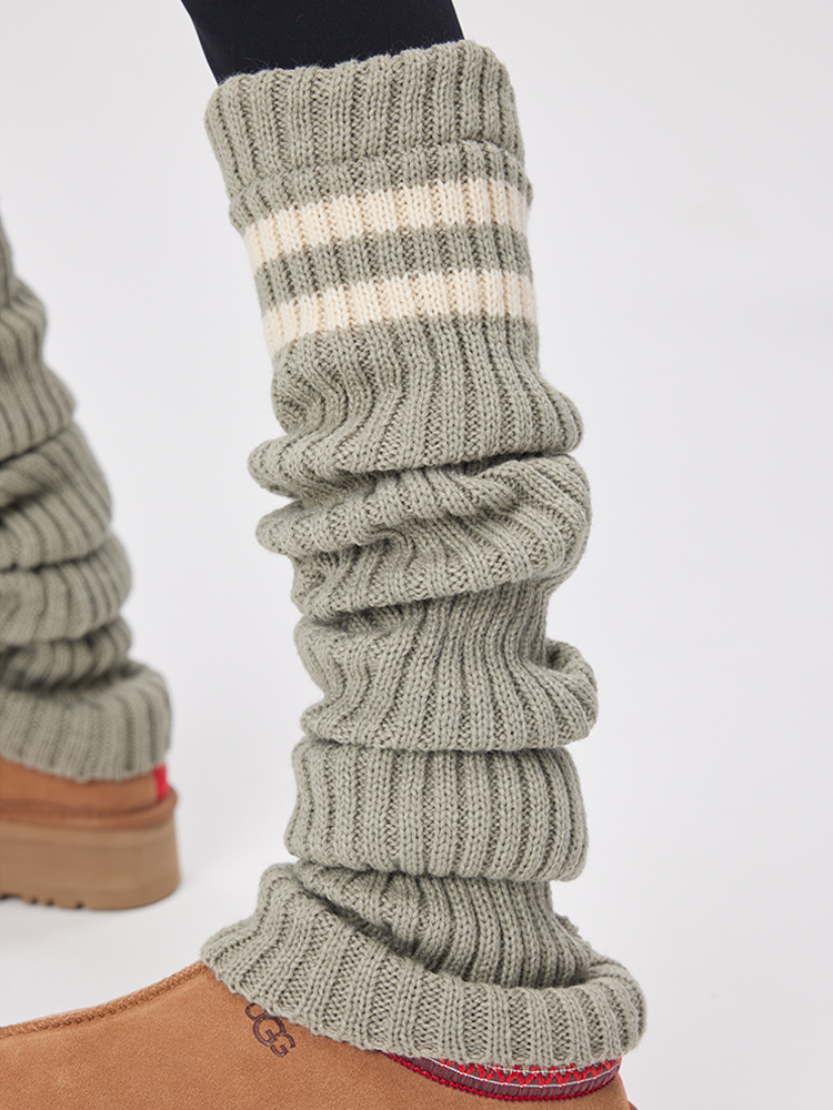 Knit Yogga Leg Warmer Socks Multicolor - Yangma