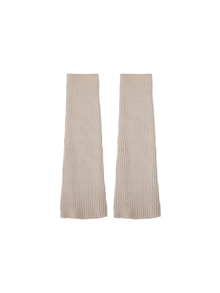 Retro Preppy Chic Ballet Leg Warmers Lady's Ankle Ribbed Knitted Socks - Yangma