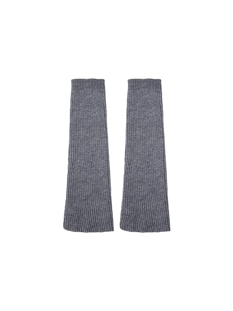Retro Preppy Chic Ballet Leg Warmers Lady's Ankle Ribbed Knitted Socks - Yangma