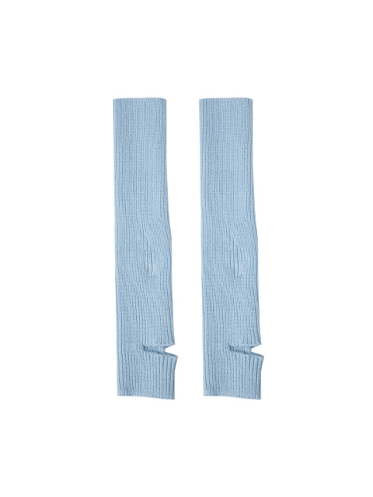 Yoga Ballet Dance Leg Warmers Retro Preppy Chic Ribbed Knitted - Yangma