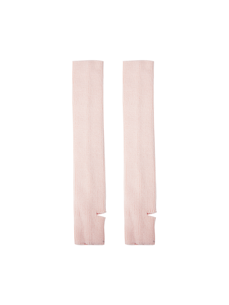 Yoga Ballet Dance Leg Warmers Retro Preppy Chic Ribbed Knitted - Yangma