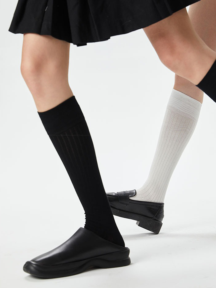 Gossip Girl Soft Tight Knee High Women's Socks - Yangma