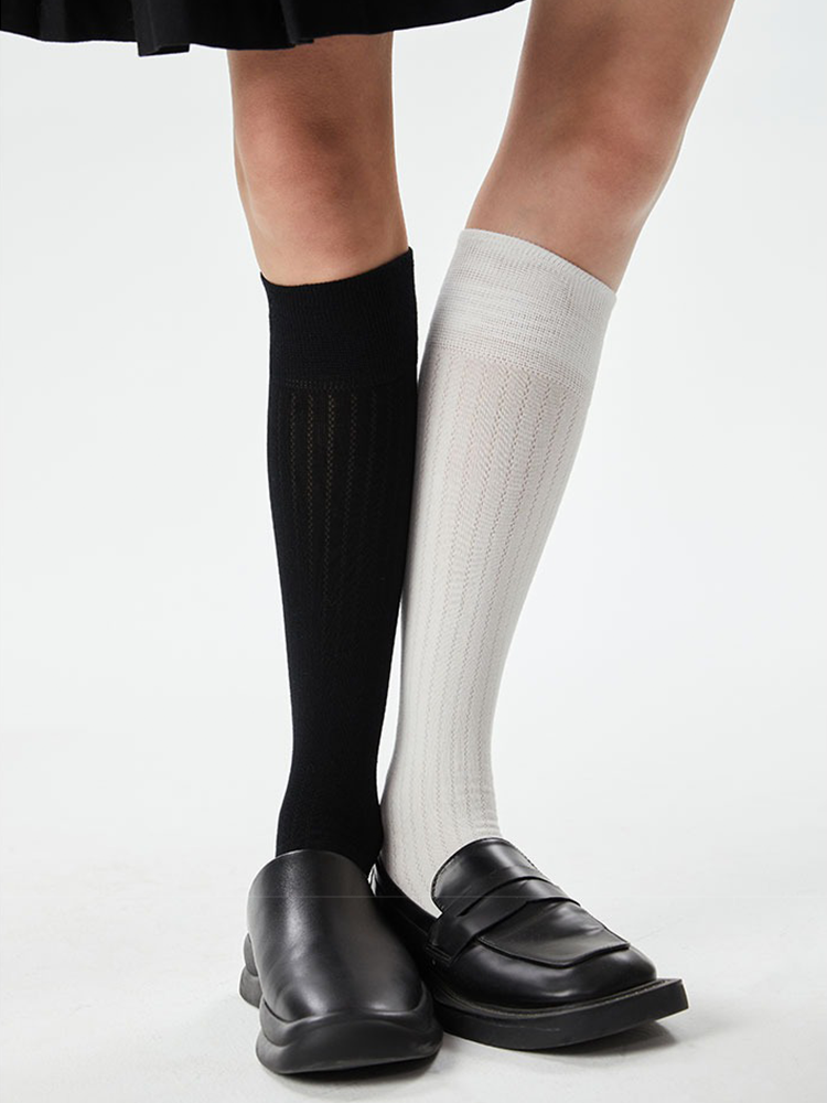 Gossip Girl Soft Tight Knee High Women's Socks - Yangma