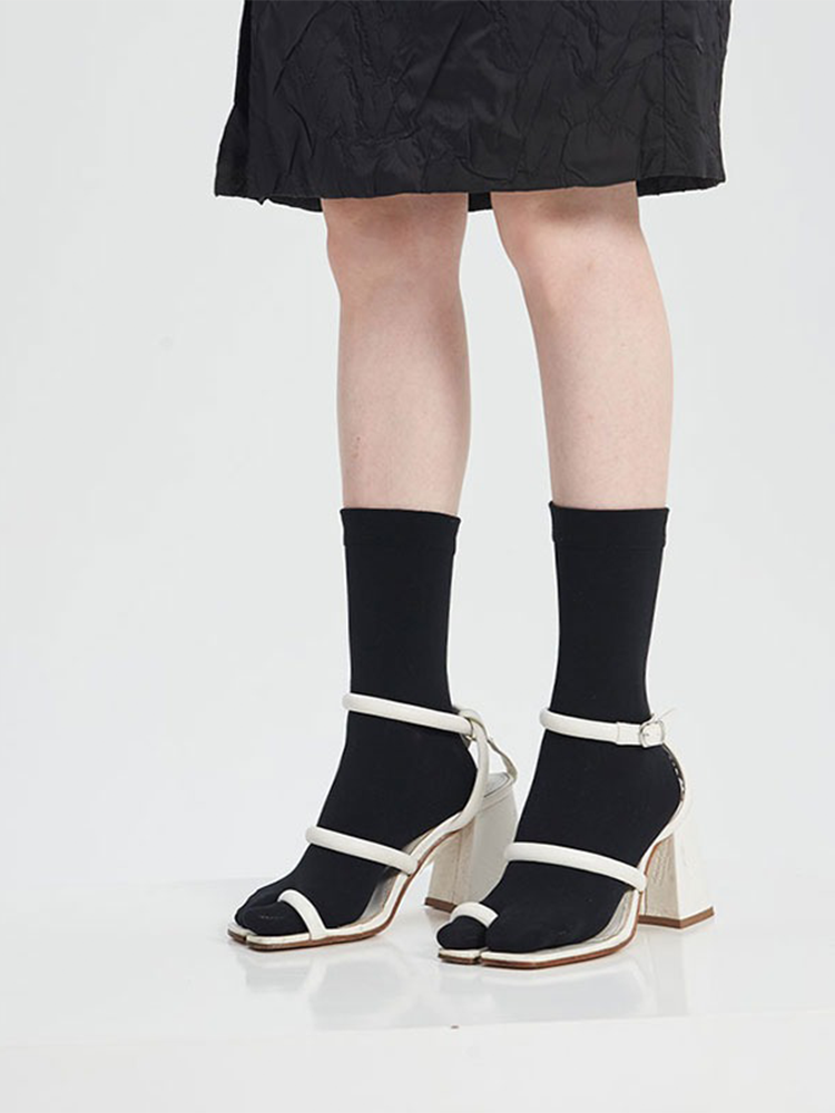Tabi Socks Split Toe for Women Mid-Length Cotton Ankle Casual - Yangma