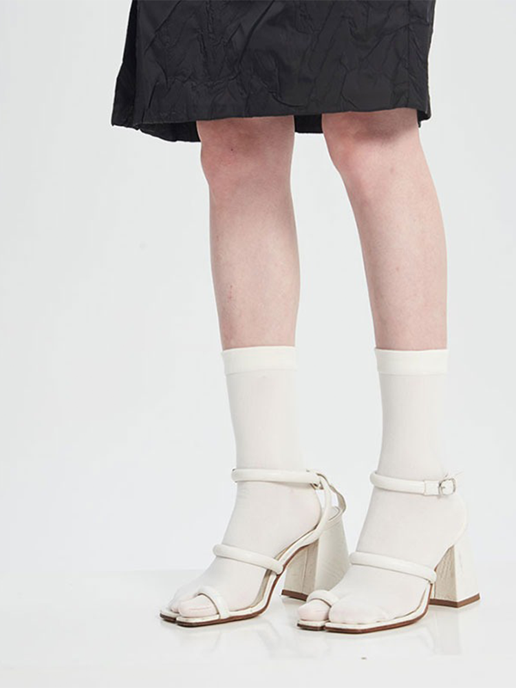 Tabi Socks Split Toe for Women Mid-Length Cotton Ankle Casual - Yangma