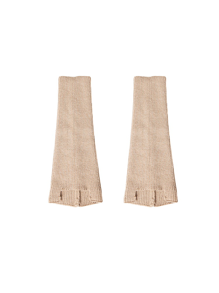 Retro Preppy Chic Ballet Leg Warmers Ribbed Knitted Socks - Yangma