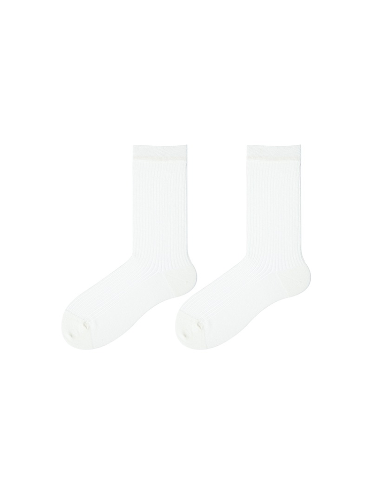 Women's Striped Socks Mid-Length Cotton Ankle Light Summer - Yangma