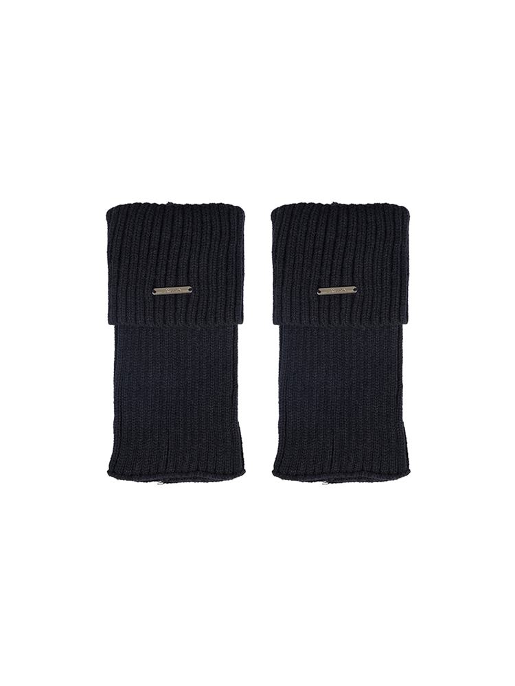 Retro Preppy Chic Ankle Leg Warmers Cable Knitted Cuffs - Yangma