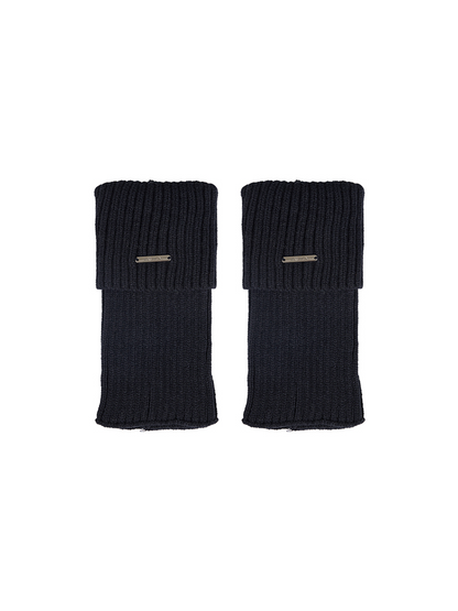 Retro Preppy Chic Ankle Leg Warmers Cable Knitted Cuffs - Yangma