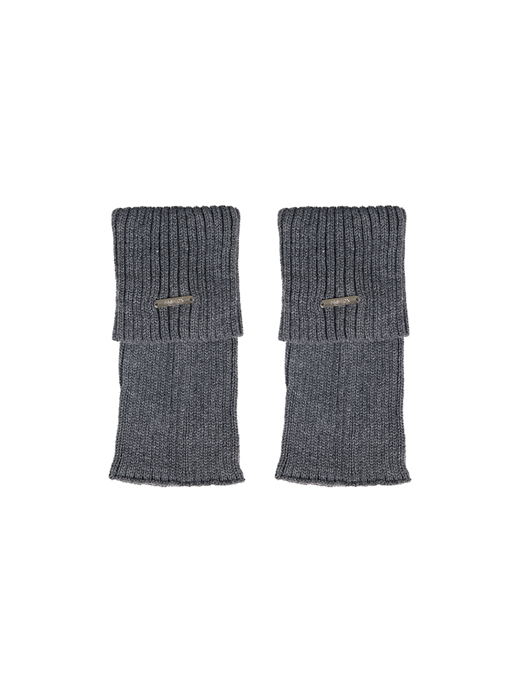 Retro Preppy Chic Ankle Leg Warmers Cable Knitted Cuffs - Yangma