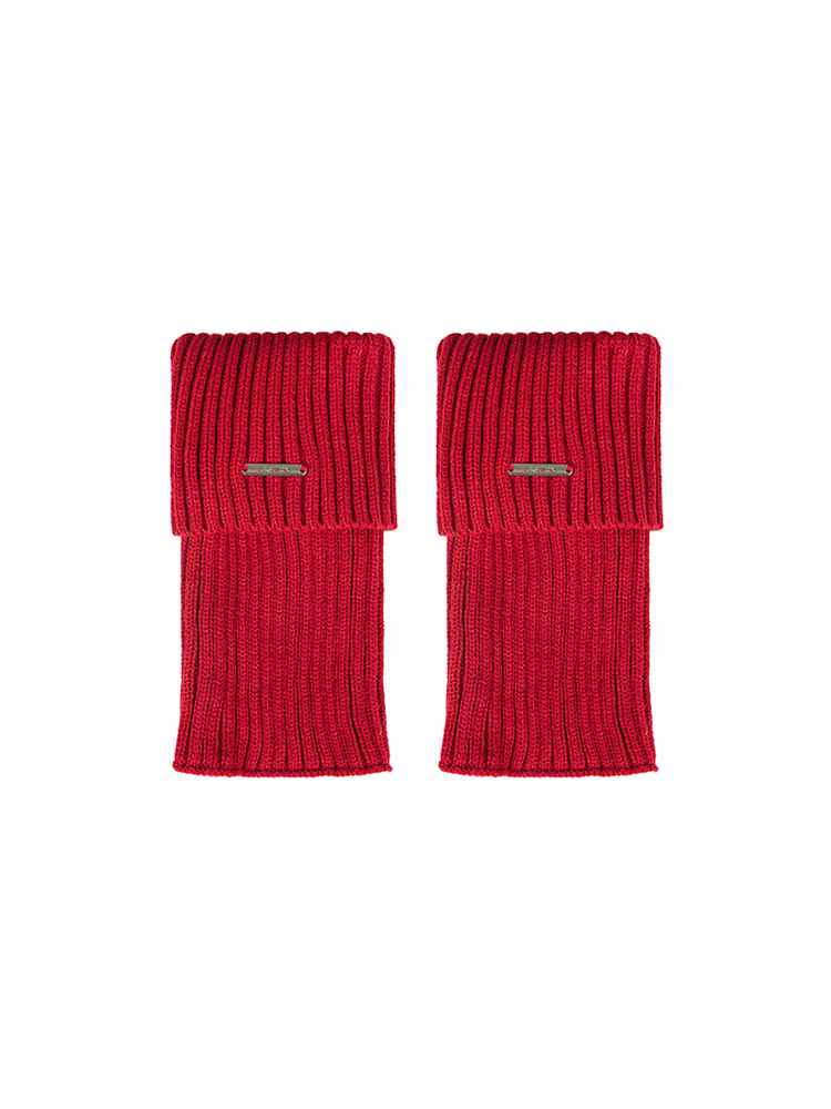 Retro Preppy Chic Ankle Leg Warmers Cable Knitted Cuffs - Yangma