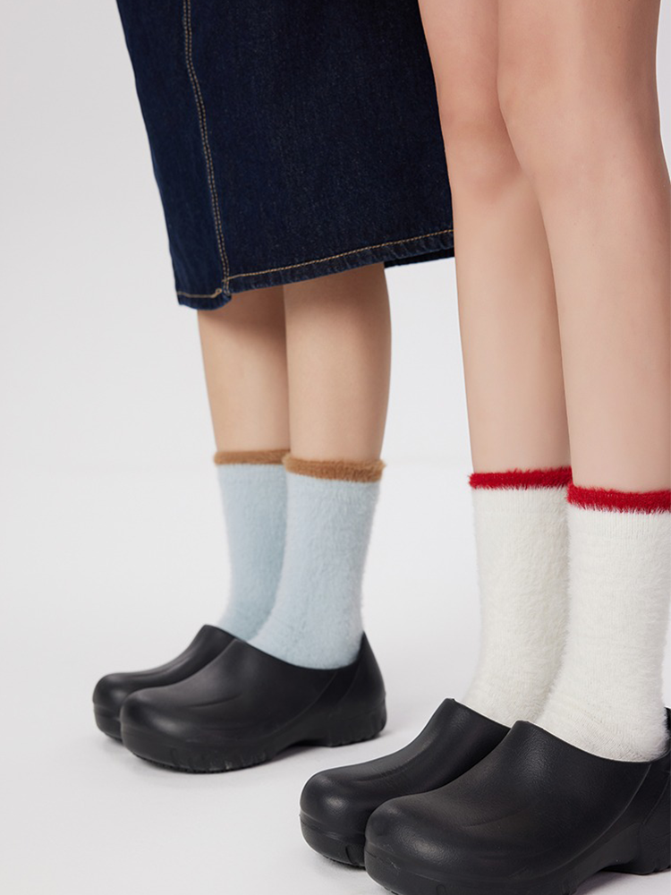 Fuzzy Socks Fluffy Sleeping for Women Soft Warm Fleece - Yangma