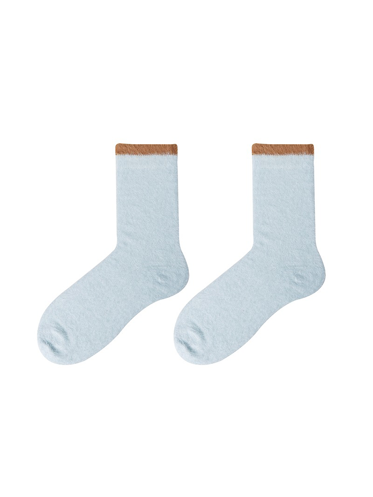 Fuzzy Socks Fluffy Sleeping for Women Soft Warm Fleece - Yangma